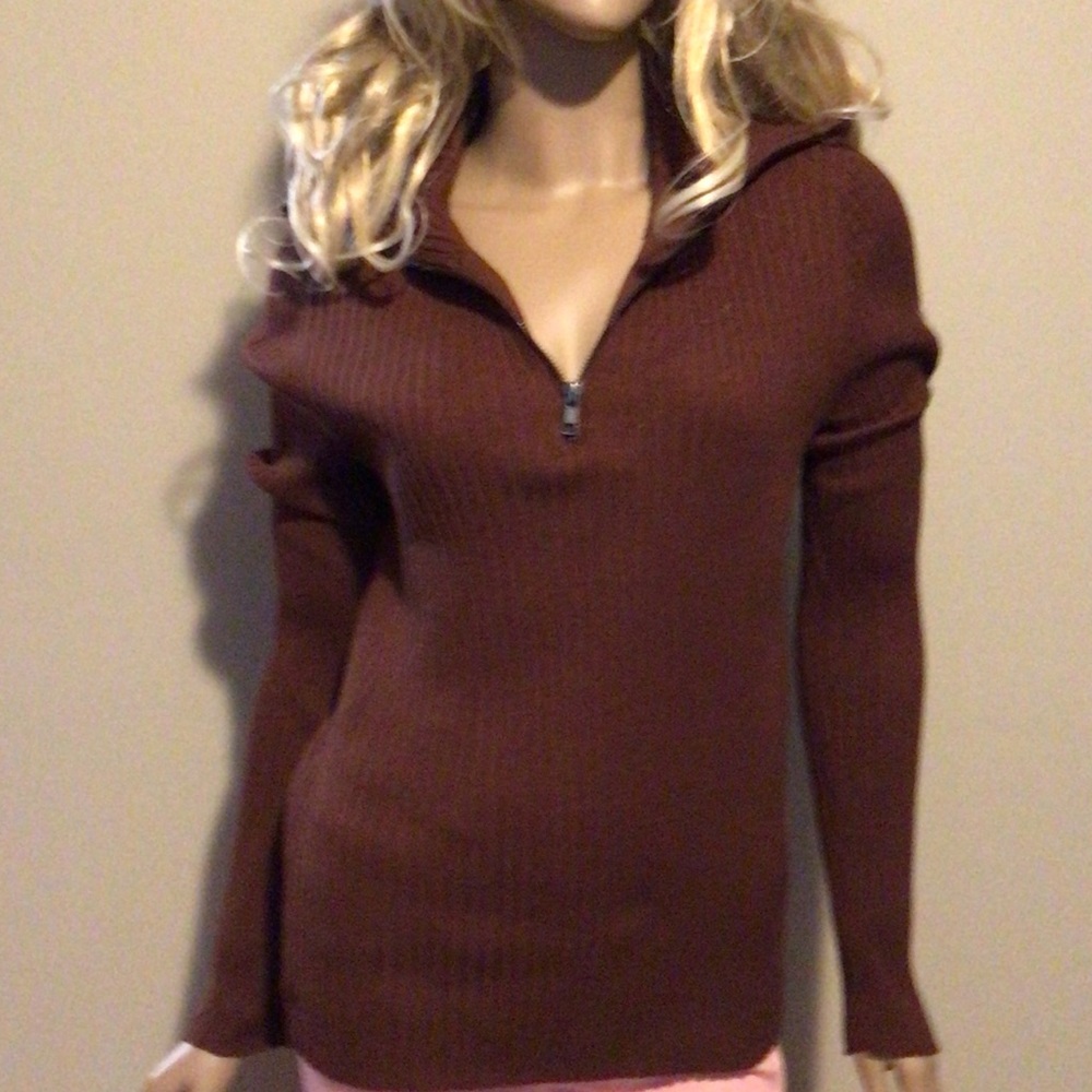 Maeve Chocolate Brown Women's Sweater